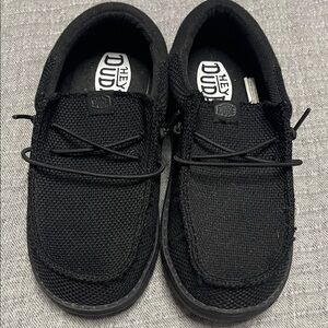 Hey Dude Classic Black Loafers